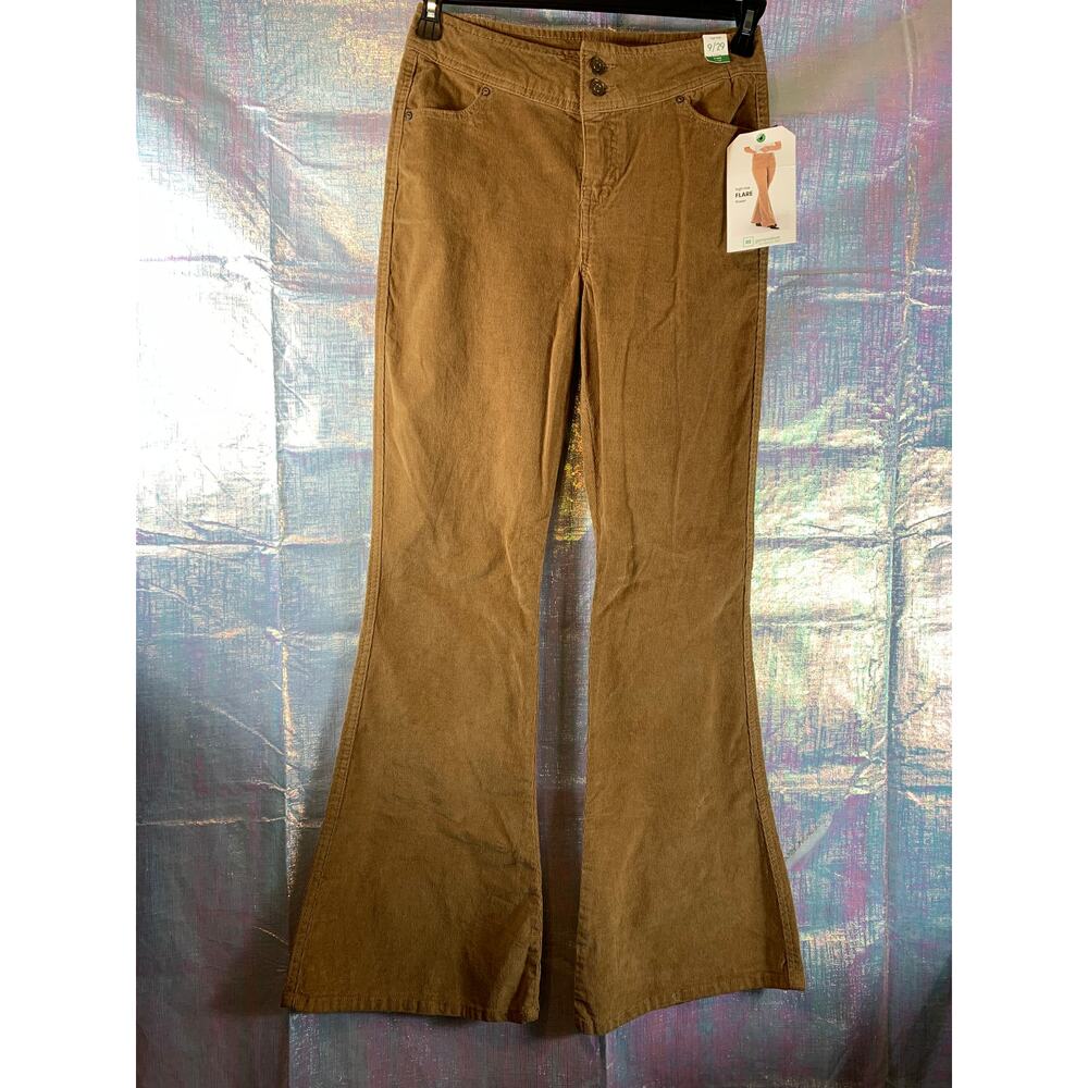 Regeneration High-Rise Flower Flare Leg Chipmunk Wash Corduroy Pant Womens 9/29